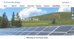 Desktop Screenshot of gi-power.com